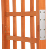 Yaheetech Horticulture Garden Arches 7FT Wood Backdrop Stand Wooden Garden Trellis Arbor Climbing Arbor Arch for Ceremony Planting Garden Patio Greenhouse Decoration Decor Yaheetech