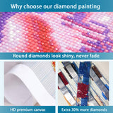 TOPMCYSG Waterfall Landscape Diamond Art Kits for Adults,Forest Scenery 5D Diamond Painting Kits for Beginners,DIY Round Full Drill Diamond Dots Paintings Picture Gem Art for Home Wall Decor 16 x 12in TOPMCYSG