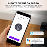 Shark AV753 ION Robot Vacuum, Tri-Brush System, Wifi Connected, 120 Min Runtime, Works with Alexa, Multi Surface Cleaning, Grey Shark