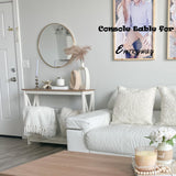 PHI VILLA Console Tables for Entryway - Narrow Sofa Tables for Living Room, Entryway Table PHI VILLA