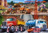 JOYZEXY Puzzles for Kids Ages 4-8 6-8 8-10, Construction Site 100 Piece Puzzles for Kids, Educational Kids Puzzles Toys for Boys Girls Age 4, 5, 6, 7, 8-10 Years Old JOYZEXY