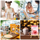 Wood Easels, Easel Stand for Painting Canvases, Art, and Crafts. (11.8 inch, 20 Pack), Tripod, Painting Party Easel, Kids Student Table School Desktop, Portable Canvas Photo Picture Sign Holder. AROIC