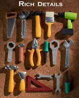 Rolife DIY Miniature House Kit Garage Workshop, Build 1/20 Mini House Building Kit with LED Craft Kits for Aduls Gifts for Him Her Kids Rolife