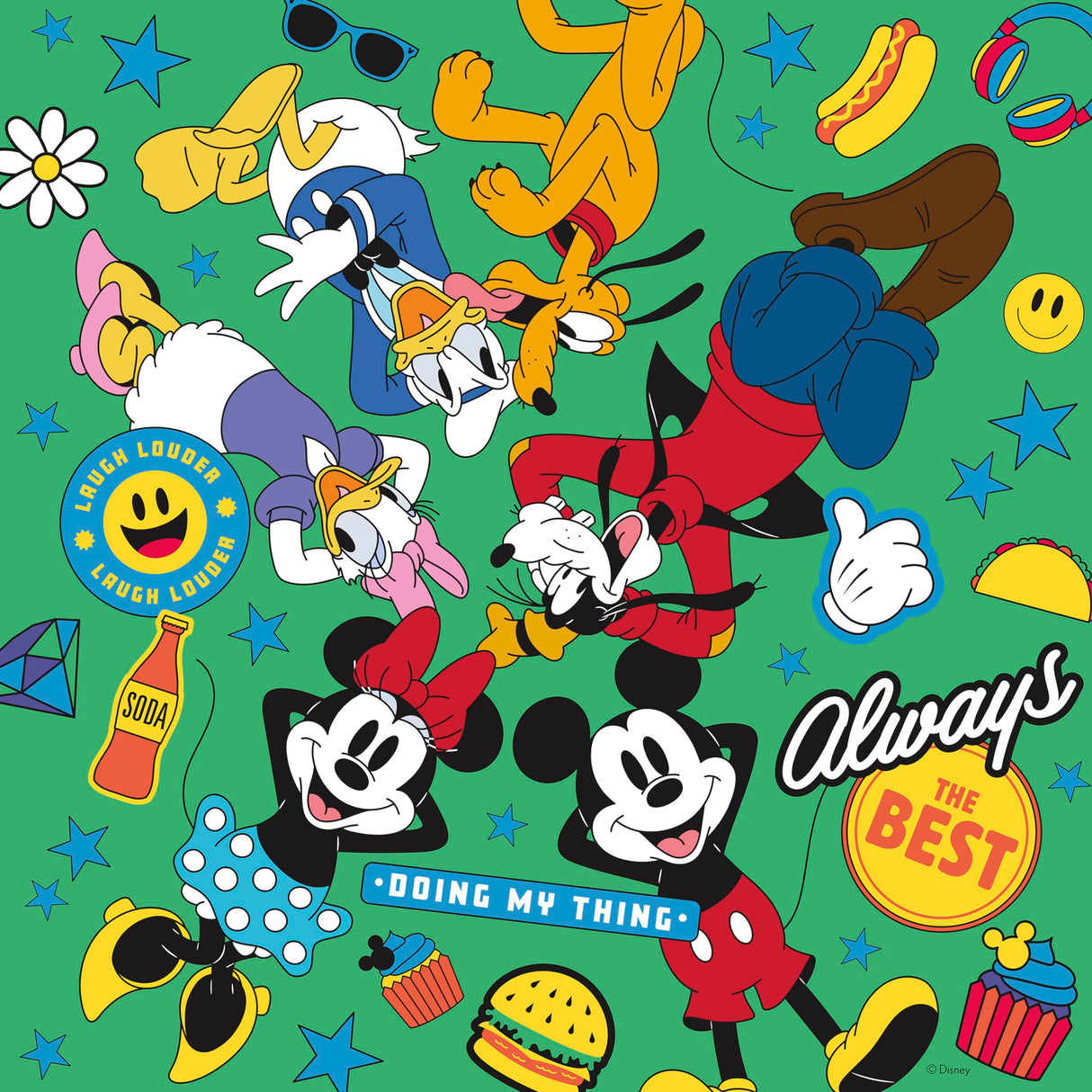 Ceaco - Disney - Mickey and Friends - Foundation - 200 Piece Jigsaw Puzzle Ceaco