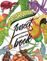 Insect colouring book: Colouring book for adults, teens and kids. Girls and boys who are animal lovers. Gizzy Books Ltd