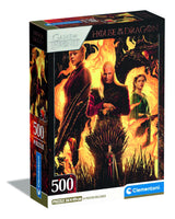 Clementoni Puzzle House of The Dragon - 500 Pieces - Adult Jigsaw Puzzle, Poster Included, Puzzle TV Series, Fun for Adults, Made in Italy, 35548 Clementoni