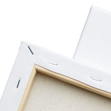 FIXSMITH Stretched White Blank Canvas - 11x14 Inch, 8 Pack, Primed,100% Cotton,5/8 Inch Profile of Super Value Pack for Acrylics,Oils & Other Painting Media FIXSMITH