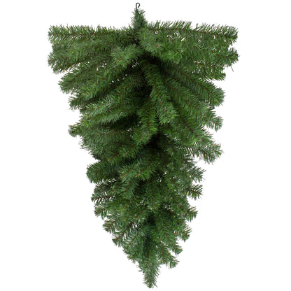 Northlight Canadian Pine Artificial Christmas Teardrop Swag - 32" - Unlit