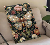 Fairyland JinWenn Diamond Art Kits for Adults Beginner, Butterfly Diamond Painting Kits 5D Diamond Dots Gem Art Crafts with Tools,Round Full Drill Funny Crafts for Home Wall Decor&Gift-12x16 inch Fairyland JinWenn