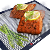 Kona Mesh Grill Mats for Outdoor Grill - Nonstick BBQ Grill Mat & Smoker Mat | The Revolutionary BBQ Net Grilling Mats for The Ultimate Grilling Experience, Set of 2, 16 x 13 Kona