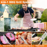 Anpro Grill Kit, Grill Set, Grilling Utensil Set, Grilling Accessories, BBQ Accessories, BBQ Kit, BBQ Grill Tools,Smoker, Camping, Kitchen, Stainless Steel, 21 Pcs,Grilling Gifts for Fathers Day Anpro