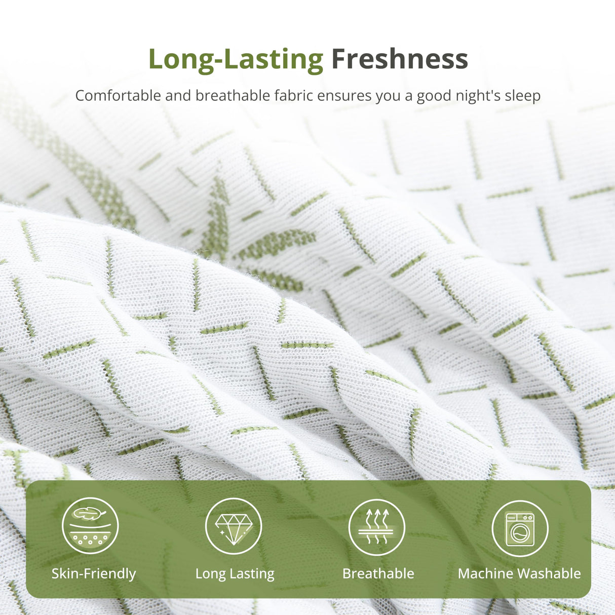 EGOHOME 8 Inch Twin Size Mattress, Cooling Green Tea Gel Memory Foam for Pressure Relief, Medium Firm Support, Fiberglass Free, Bed in a Box, CertiPUR-US Certified EGOHOME