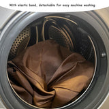 GZYLCH Papasan Chair Cushion Cover, Outdoor Indoor Cushion Waterproof Slipcover for Papasan Chair Cushion, with Elastic Band Designed for Papasan Cushion (for 41~47in, Black) GZYLCH