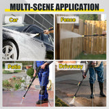 AcquaX Electric Pressure Washer, 4000 PSI 2.5 GPM Electric Power Washer with 4 Quick Connect Nozzles, 35FT Power Cord, 20FT Hose, Foam Cannon for Cars/Patios/Diverway/Fences AcquaX