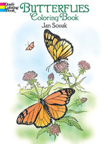 Butterflies Coloring Book (Dover Butterfly Coloring Books) Dover Publications