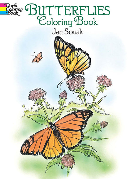 Butterflies Coloring Book (Dover Butterfly Coloring Books) Dover Publications