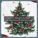 Elrene Home Fashions Villeroy & Boch Toy's Delight Christmas Wrinkle Resistant Fabric Tablecloth, Holiday Table Decor, 60"x102" Rectangle, Multi Elrene