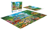 Buffalo Games - Dominic Davison - Oak Valley Farm - 1000 Piece Jigsaw Puzzle for Adults -Challenging Puzzle Perfect for Game Nights - Finished Size is 26.75 x 19.75 Buffalo Games