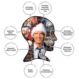 AQUARIUS National Lampoon's Christmas Vacation Puzzle (1000 Piece Jigsaw Puzzle) - Merry Clarkmas Puzzle - Glare Free - Precision Fit - Officially Licensed Merchandise - 20 x 28 Inches AQUARIUS