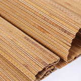 Chaudix Cordless Bamboo Shades, Blackout Bamboo Roman Blinds, Extra Width Privacy Wooden Blind, Sun Shade for Bedroom, Living Room, Dining Room, Acorn PS-043 Chaudix