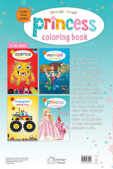 Princess Colouring Book (Giant Book Series) : Jumbo Sized Colouring Books [Paperback] Wonder House Books Editorial Wonder House