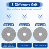 CBN Grinding Wheel 8 inch 600 Grit, 1" Wide, 5/8" Arbor, CBN Wheel Suitable for All Kinds of 8 inch Bench Grinders, CBN Bench Grinder Wheel for Sharpening Quick Speed Steel Tools Wood Turning Tools Lonsge