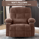 BOSMILLER Power Lift Recliner Chair for Elderly with Heat and Vibration Massage,Electric Recliner with USB Charging Port for Living Room, Infinite Position, Side Pocket BOSMILLER