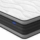 Vesgantti Cal King Mattress, 10 Inch Hybrid Cal King Size Mattress with Memory Foam and Individually Pocket Spring, Pressure Relief and Supportive, Medium Firm Feel, Mattress in a Box Vesgantti