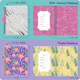 2-Pack DIY Journal Kit - Gifts for Girl Ages 8 9 10 11 12 13 14 Year Old - Cool Birthday Gifts Ideas for Girls - Art & Crafts for Tween Kid - Teen Girls Trendy Stuff - Scrapbook & Diary Supplies Set LAOESE