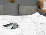 Utopia Bedding White Fleece Blanket Throw Size Lightweight Fuzzy Soft Anti-Static Microfiber Bed Blanket (60x50 Inch) Utopia Bedding