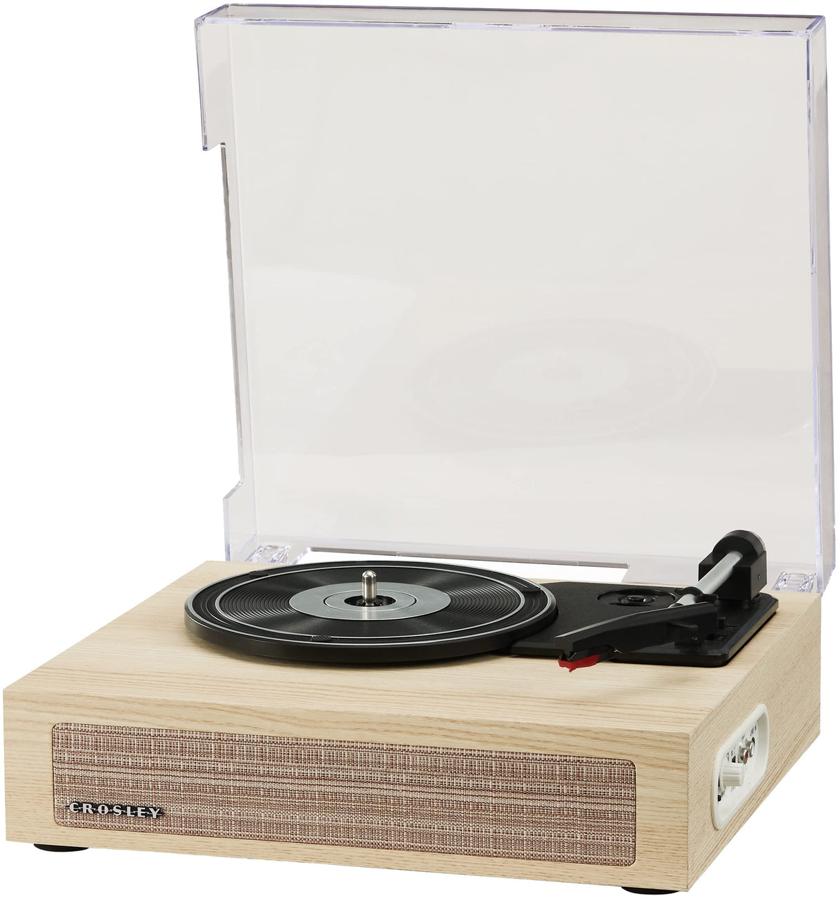 Crosley CR6042A-NA Scout 3-Speed Bluetooth Turntable with Built-in Speakers, Natural Crosley