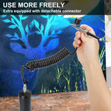 Airbrush Kit with Compressor, Auto Handheld Airbrush Gun with 0.3mm Tip, Rechargeable, Portable Air Brushes for Painting, Tattoo, Nail Art, Model Coloring, Makeup, Cake Ykall