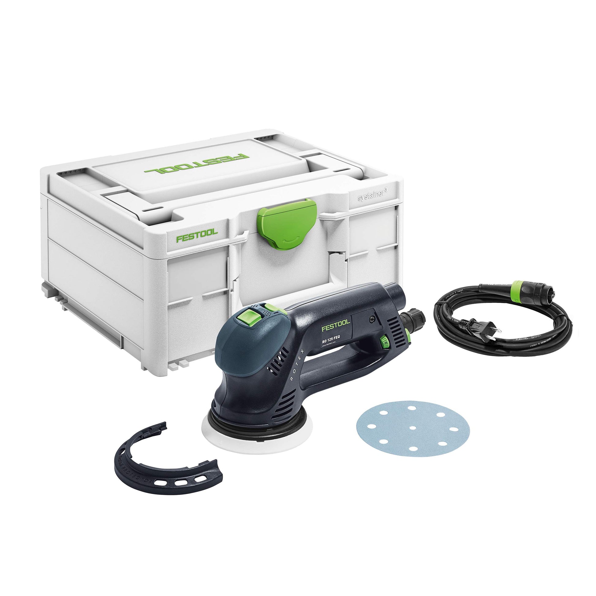 Festool Rotex RO 125 FEQ-Plus Random Orbital Sander in Systainer³ - WoodArtSupply