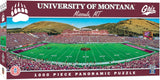 MasterPieces - 1000 Piece Jigsaw Puzzle, NCAA Montana Grizzlies, Panoramic Football Stadium View, Fun for Adults and Family, 13"x39 Masterpieces