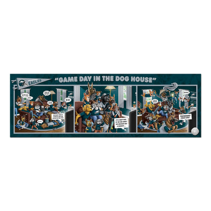 YouTheFan NFL Philadelphia Eagles Game Day in The Dog House 1000pc Puzzle