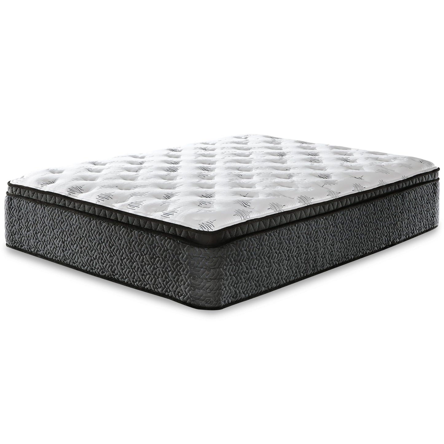 Signature Design by Ashley King Size Ultra Luxury 16 Inch Hyper Cool Euro Top Hybrid Mattress with Cooling Gel Memory Foam