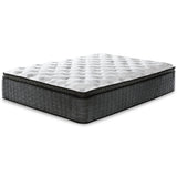 Signature Design by Ashley King Size Ultra Luxury 16 Inch Hyper Cool Euro Top Hybrid Mattress with Cooling Gel Memory Foam Signature Design by Ashley