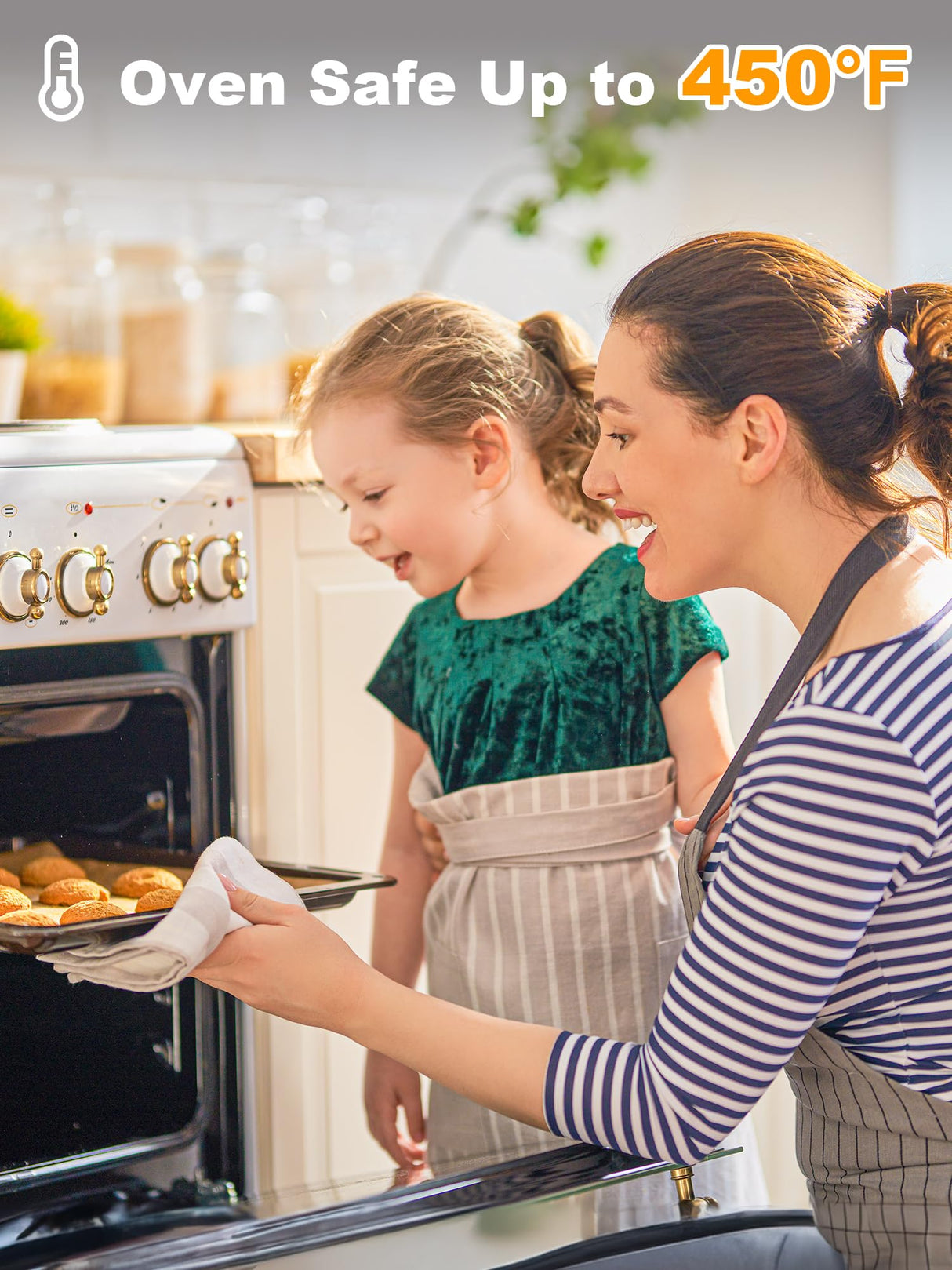 SMARTAKE 200 Pcs Parchment Paper Baking Sheets, 12x16 Inches Non-Stick Precut Baking Parchment, Perfect for Baking Grilling Air Fryer Steaming Bread Cup Cake Cookie and More (Unbleached) SMARTAKE