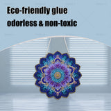 Aeepics Hanging Diamond Art Kit for Adult Mandala, DIY Diamonds Painting Pendant Ornament Kit, Acrylic Diamond Art Painting Board Kit Aeepics