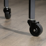 Sauder North Avenue Cart/Pantry cabinets, L: 32.76" x W: 17.28" x H: 36.02", Charter Oak finish Sauder