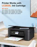 E-Z Ink Pro LC203 Compatible Ink Cartridges Replacement for Brother LC203XL LC201 LC201XL to use with MFC-J480DW MFC-J880DW MFC-J4420DW MFC-J680DW MFC-J885DW (Black, Cyan, Magenta, Yellow, 5 Pack) E-Z Ink Pro