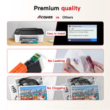 280XXL 281XXL Ink Cartridges High Yield Compatible for Canon Ink 280 and 281 cartridges for Canon tr8620a Ink cartridges TR8620 TR8520 TR8600 TS9521C Printer, 5 Pack PGBK Black Cyan Magenta Yellow Acaves