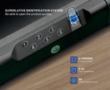 gun safe .Gun Safes for 2 Pistols with 3 Quick-Access Fingerprint，Passcode，Key.with Voice Prompt Pistol SafeHandgun Safe, Hand Gun Lock Box for Home Drawer Car Bedside Nightstand WoodArtSupply