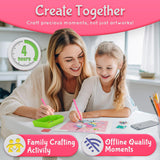 Klevly Diamond Painting Kits for Kids | 9 Unique Designed Canvases - Unicorn, Fairy, Mermaid | Arts & Crafts with Minimum Mess | Diamond Art Kits for Kids | Gem Painting Kit | Jewel Art | Crystal Art Klevly