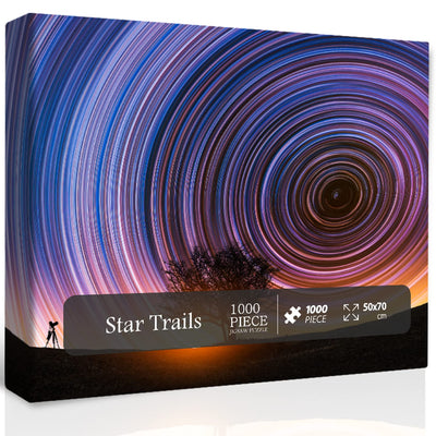 Impossible Difficult Puzzles for Adults, Nature Landscape Puzzles for Adults 1000 Pieces and up, Hard Scenic Jigsaw Puzzle, Colorful Night Sky Challenge Puzzles