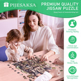 Wooden Puzzles for Adults - Magic Shop Puzzle, Unique Shape Wooden Jigsaw Puzzle for Adults, Fairy Wood Puzzles Adult, Gift for Family, Wall Art Home Decor (M-11.4 * 11.1in- 222 Pieces) Pijesaksa