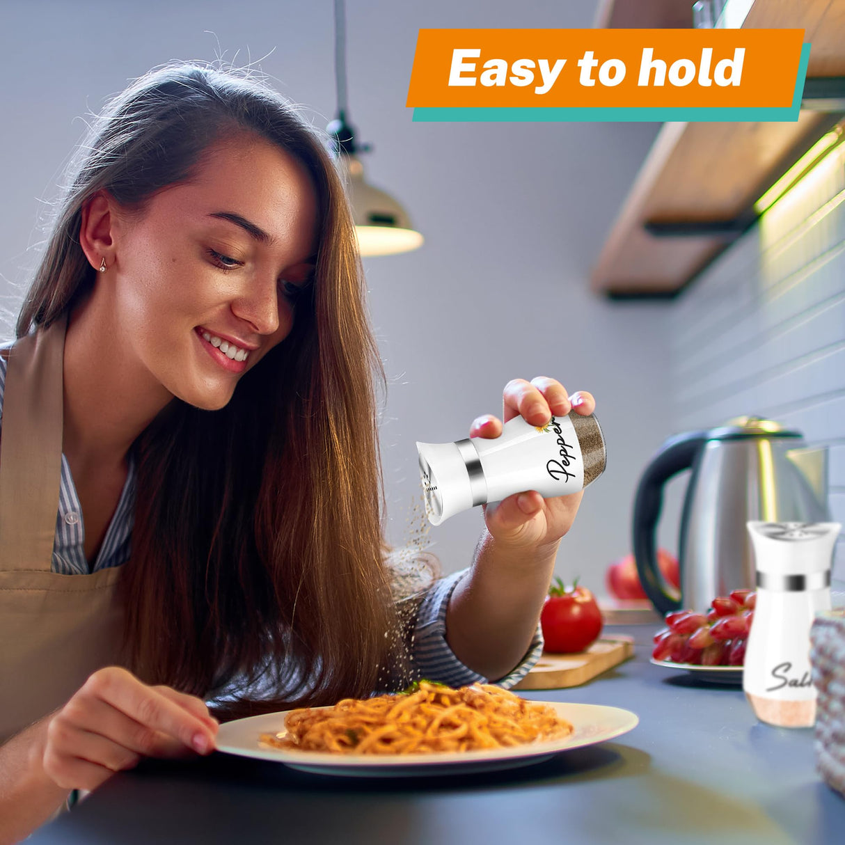 Sunflower Salt and Pepper Shakers Set - 4oz Farmhouse Cute Kitchen Decor and Accessories Sunflower Gifts for Salt Shakers Glass Cooking Table,Housewarming,Thanksgiving,Christmas Arrozon