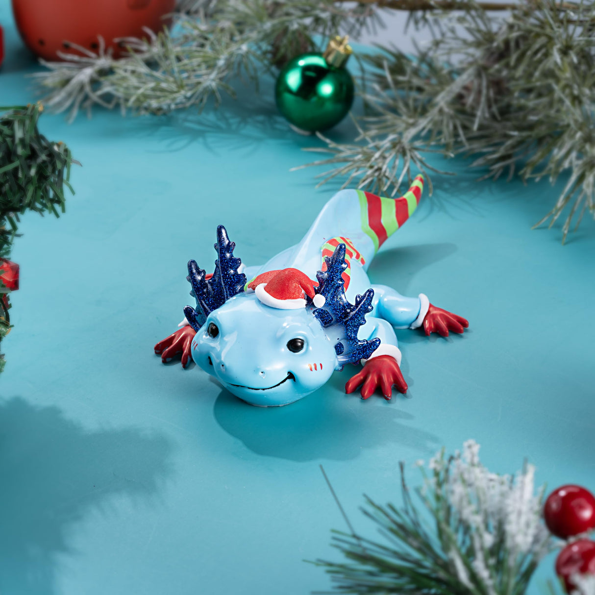 Let's Resin Large Axolotl Resin Molds Silicone, 3D Detailed Animal Silicone Molds, Flexible Effortless Demoldable Epoxy Resin Molds, Thickened Deep Epoxy Molds for Art Crafts, Gift, and Home Decor LET'S RESIN