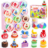 Air Dry Clay for Kids, 12 Boxes Modeling Clay Kit, DIY Molding Clay with Sculpting Tools and Tutorial, Ultra Light, Safe & Non-Toxic, Arts and Crafts Toys Birthday Christmas Gifts for Boys Girls Helsort