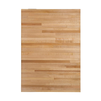 CONSDAN Butcher Block Counter Top, USA Grown Hard Maple Solid Hardwood Countertop, Washer/Laundry Countertop, Table Top, Polished, Prefinished with Food-safe Oil, 1.5" Thickness, 24" L x 25"  - WoodArtSupply